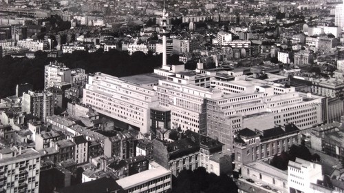 Ancienne photo aérienne - ancienne,