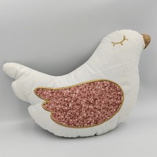 Doudou coussin oiseau poule