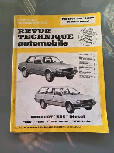 Revue technique automobile - revue,