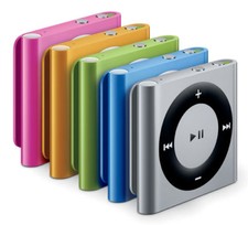 Swim iPod Shuffle & earphones & Buds bundle 100% Waterproof, new battery