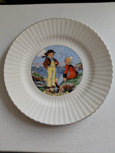 Assiette digoin sarreguemines - assiette,