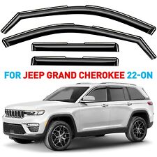 Rain Guards Vent Visors Shade for 2022-2025 Jeep Grand Cherokee