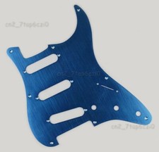 BRUSHED ANODIZED ALUMINUM Pickguard for F*nde* SSS St Electric Guitar 5 color
