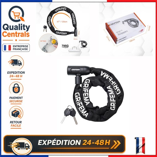 Chaîne antivol vélo 120 - , cm