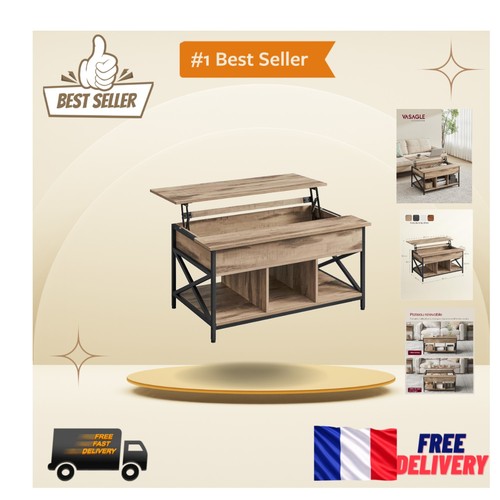 Vasagle table basse relevable - vasagle,