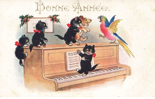 Bonne année chien - et, chats