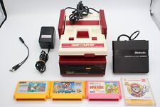 Nintendo Famicom Disk System Console Set Mario Bros.1 2 3 USA Japnese Edition