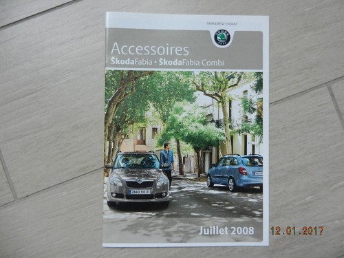 Catalogue accessoires skoda - catalogue,