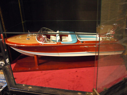 Bateau bois luxe bleu - bois,