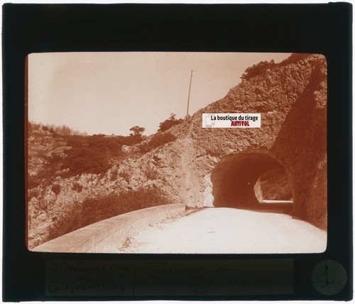 Tunnel gourdon vaucluse - tunnel,