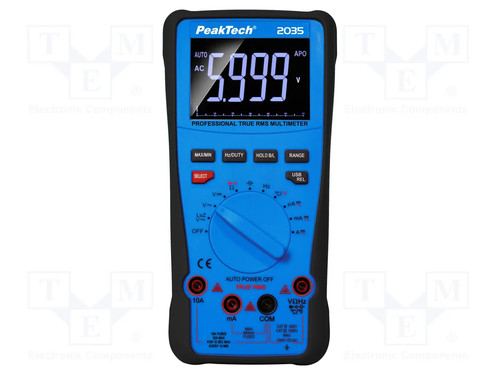 Peaktech 2035 multimètre - p-2035,