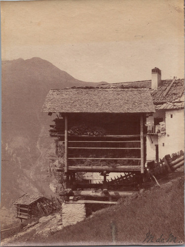 Suisse ferme montagnarde - ferme,
