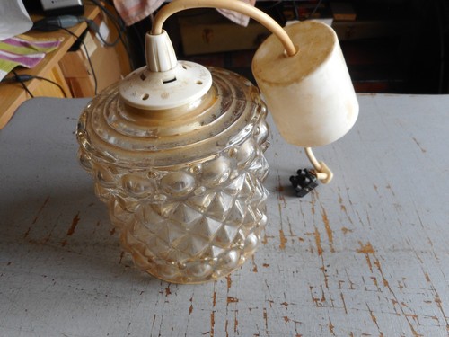 Ancienne lampe suspension - ancienne,