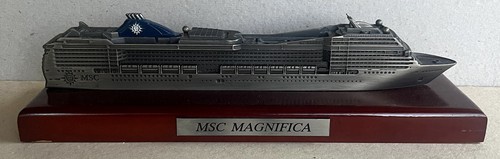 Maquette bateau msc magnifica - maquette,