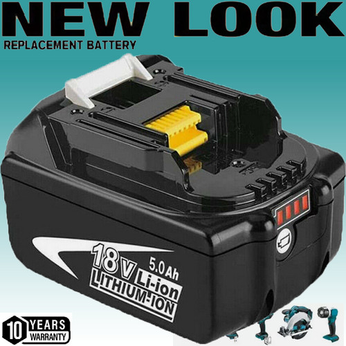 Batterie pour makita 18v 0ah - 18v, 5.0ah