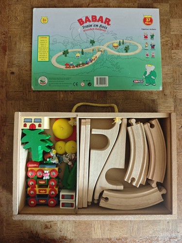 Babar train bois zavico - bois,
