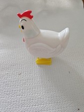 WORKING Hubba Bubba Cluckers Chicken Candy Dispenser Wind Up Walking Toy Bx41