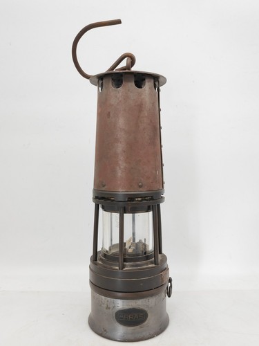 Ancienne lampe mineur - ancienne,