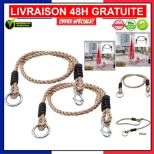 Balançoire Suspendue en Bois