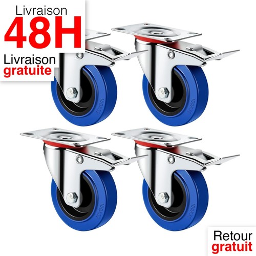 Roulettes pivotantes avec