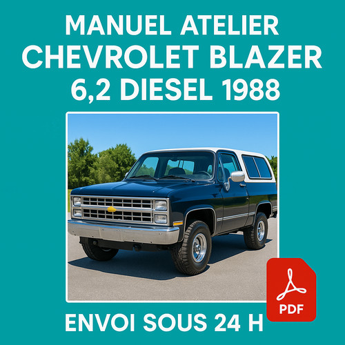 Manuel atelier chevrolet - manuel,