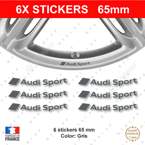 Stickers jantes audi sport - jantes,