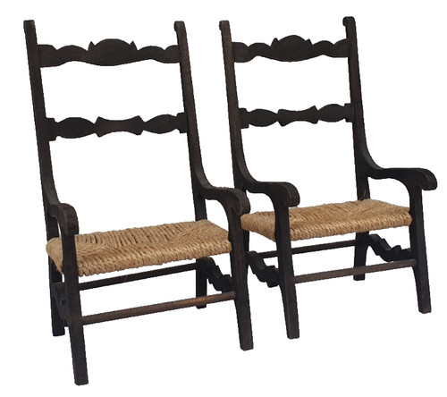 Anciennes paire fauteuils - paire, de