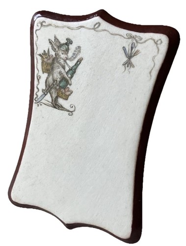 Porte menu porcelaine - en,