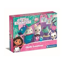 Clementoni - Créations en plâtre Gabby et la Maison Magique - Coffret multi-acti