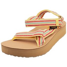 Sandales de marche Teva Jaune