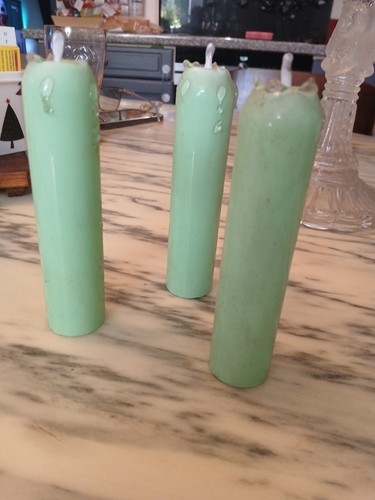 Fausses bougies verre pour - bougies,