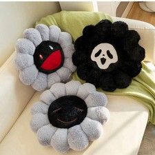 Coussin en peluche Fleur