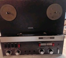 Revox A77 – Magnétophone à bandes – Vintage – Non testé Récemment boîtier bois
