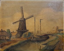 Huile sur Toile XXème Siècle