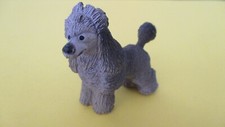1997 Panini Series Poodle Dog Figure (4cm Long / 4.5cm High)