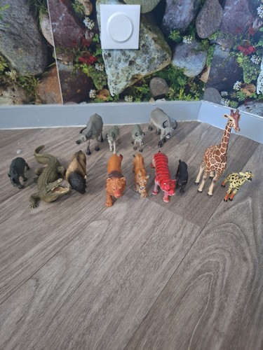 Lot figurines animaux - figurines,