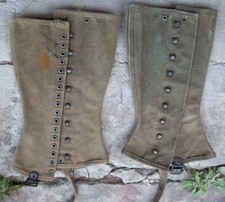 Paire guêtre US modèle 1938