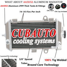 Upgraded Aluminium Radiateur Pour 06-2014 2009 Yamaha Raptor YFM 700 700R Quad