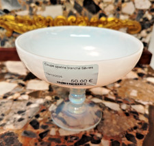 COUPE OPALINE Blanche SEVRES
