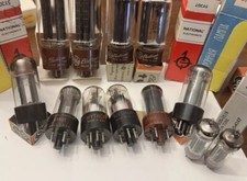 Audio Note NOS 12 Tube Package  4 X 5R4GB 4 X 5Y3GT 2 X 6X5gt 2 X 7044