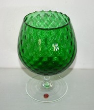 Ancienne grande coupe verte