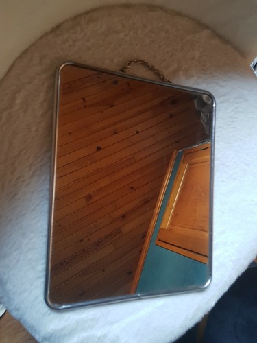 Miroir barbier ancien - miroir,