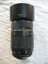 Tamron 70-300 mm f 4-5,6 LD : monture AF Nikon Autofocus. Rayures sur lentille