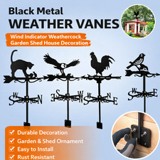 Girouette En Métal Noir