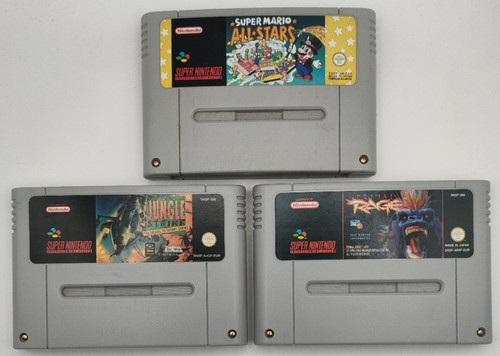 Lot jeux super nintendo - 3, snes