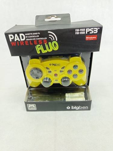 Manette sans fil - wireless, fluo