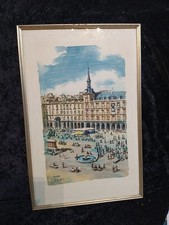 Aquarelle sur papier de la