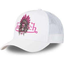 Gorra trucker blanca IND W de Von Dutch