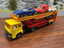 Camion majorette Renault saviem porte voiture 1/60 série 3000