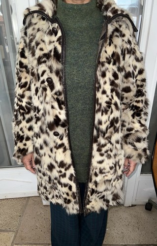 Manteau vintage fourrure - en,